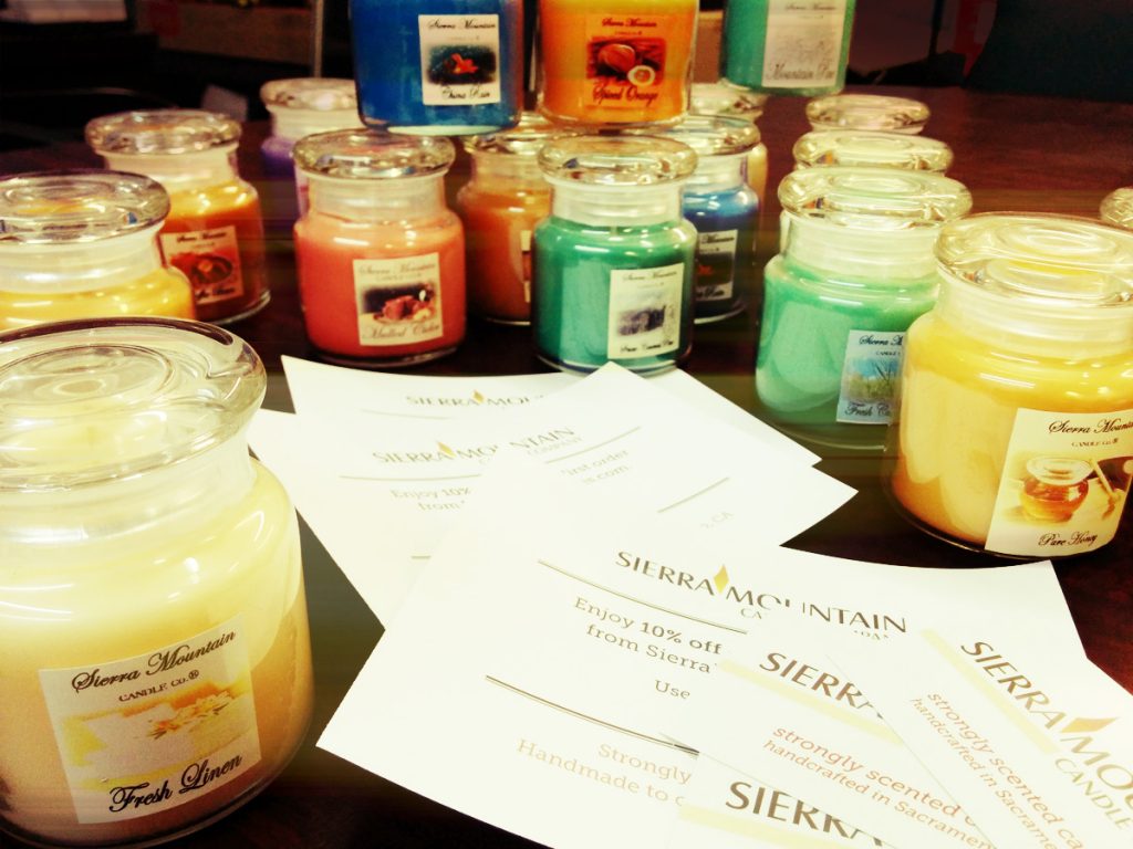 Candles donated to Sunburst Projects