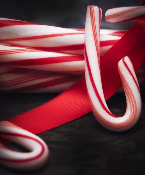 Candy Cane Scented Candle Sierra Mountain Candle Co