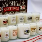 Scented candle advent calender