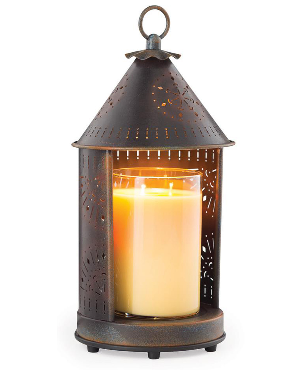 Tin Punched Top Down Candle Warmer Lantern ~ Sunshine – Sierra Mountain  Candle Co